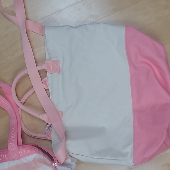 NWT Victoria Secret 2n1 insulated bag and tote bag - Picture 6 of 8